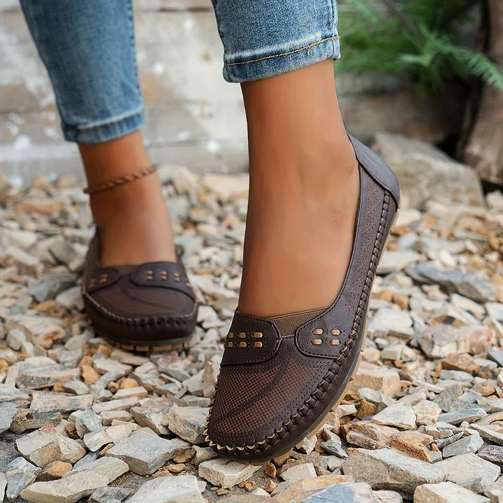 Samantha | Dames Stijlvolle Orthopedische Casual Instapschoenen