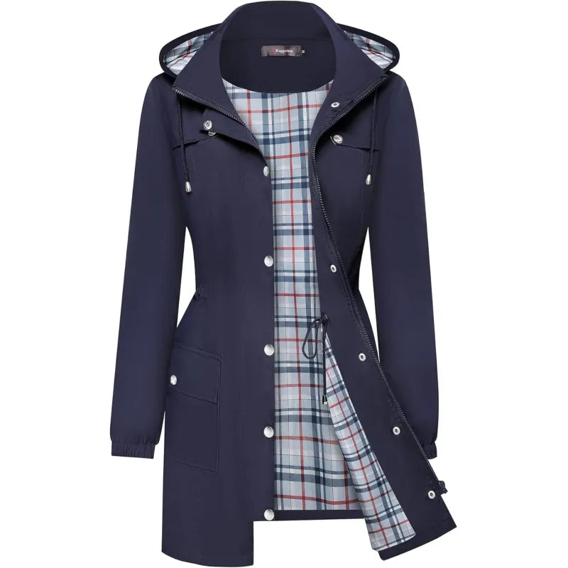 Oaklynn | Dames jas met capuchon en ritssluiting