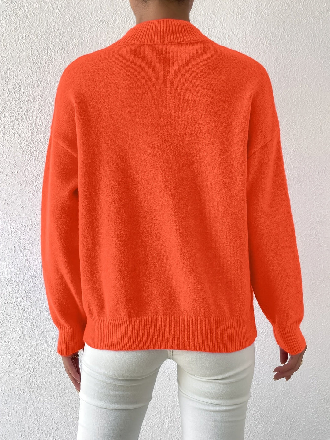 Lorelei | Verfijnde Mock Neck Trui