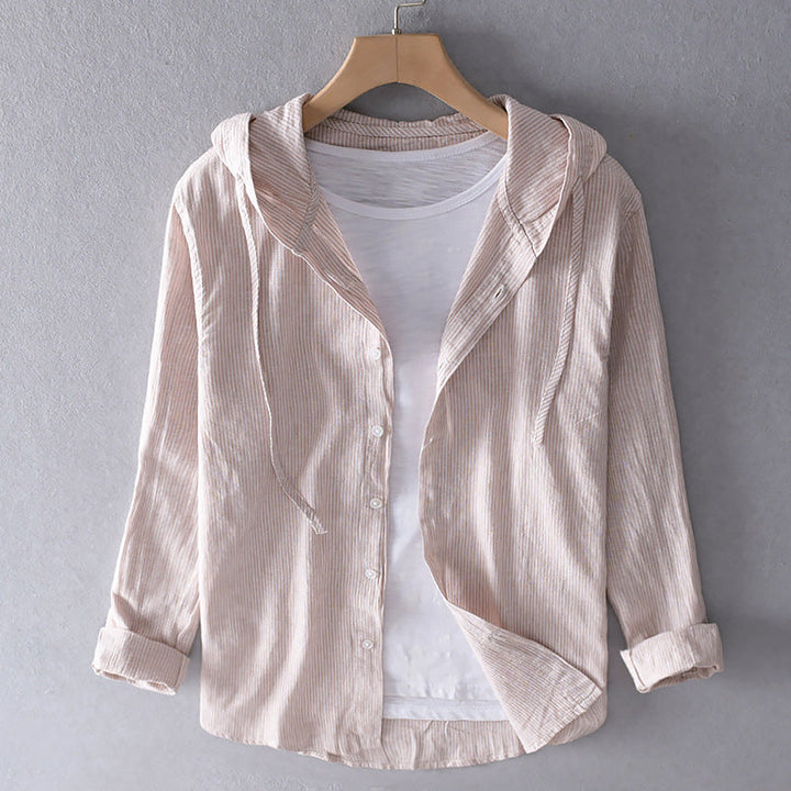 Lichte dames blouse met capuchon