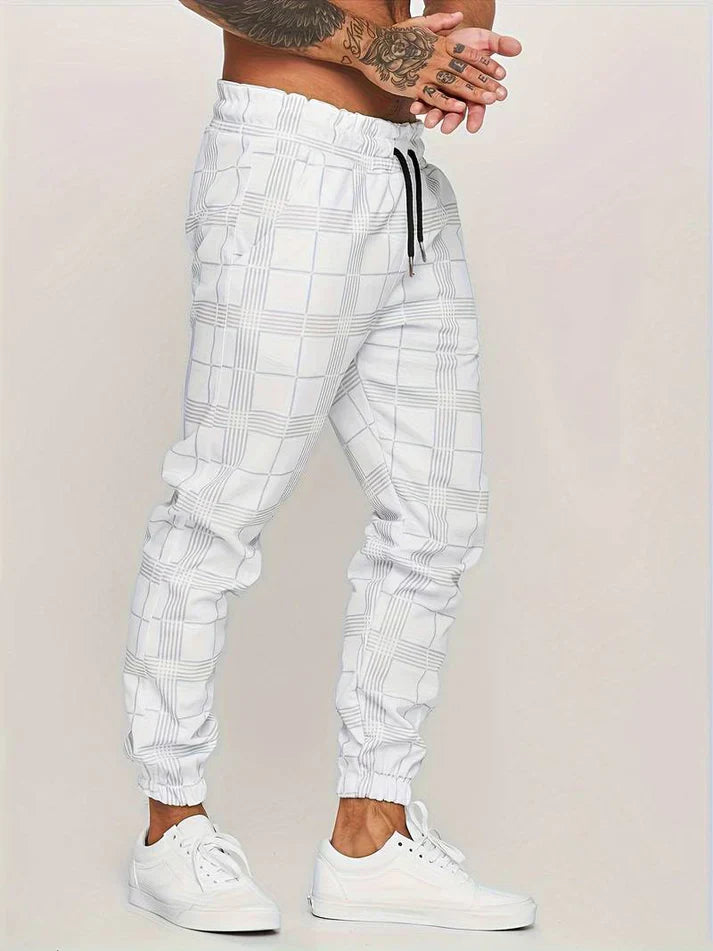 Evert™ Geruite Joggingbroek