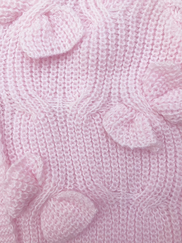 Juniper | Zachte Cardigan met Boogdetail en Lange Mouwen