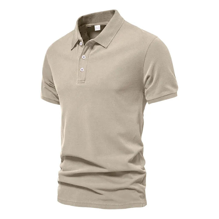 Laluna® | Herenpoloshirt met polokraag en knoopsluiting