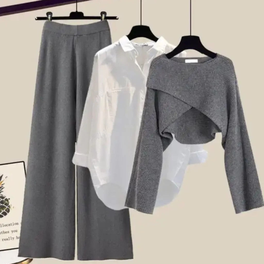 Comfortabele Driedelige Set Dames