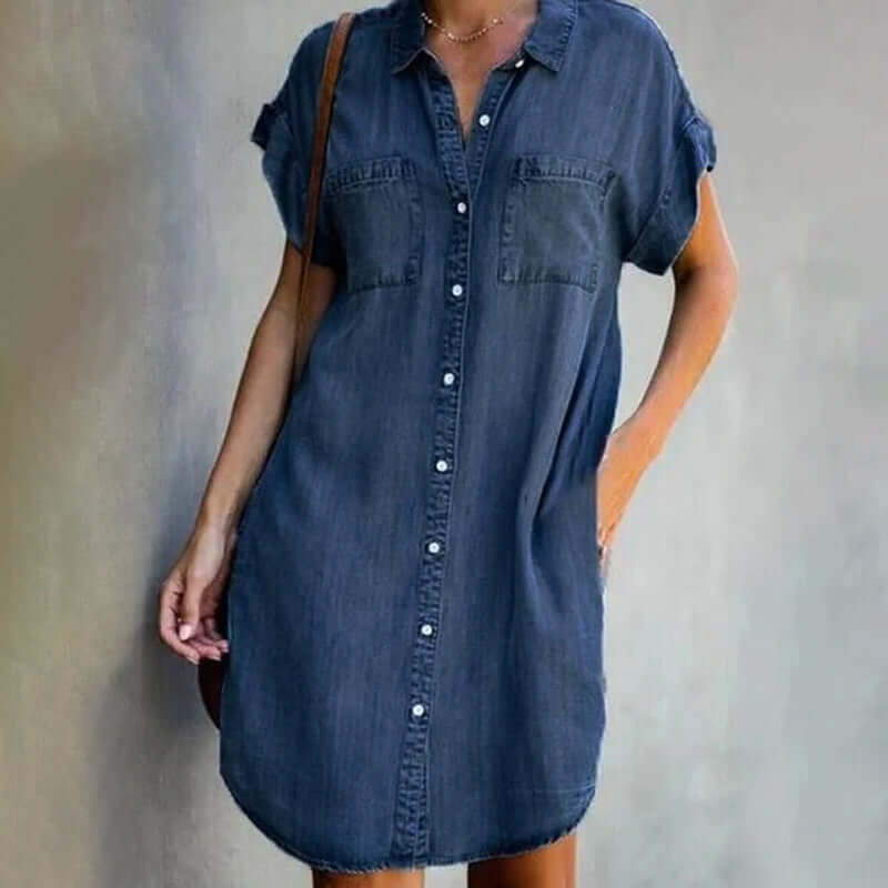 Malou - Denim Jurk