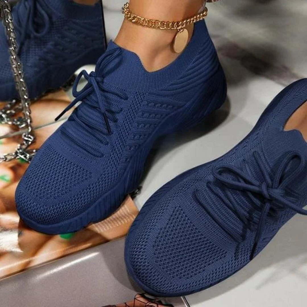 Dames Alle Seizoenen Mesh Vetersneakers