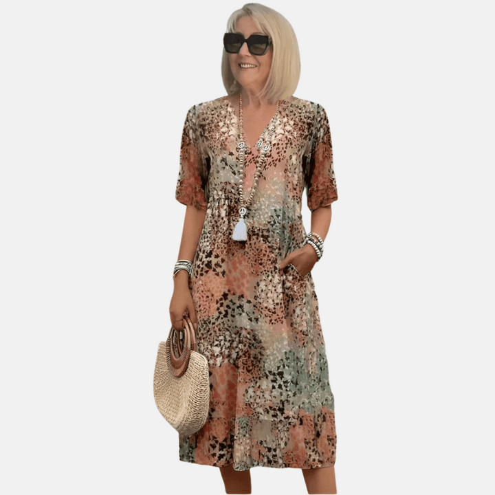 Losse zomerse Comfortabel jurk