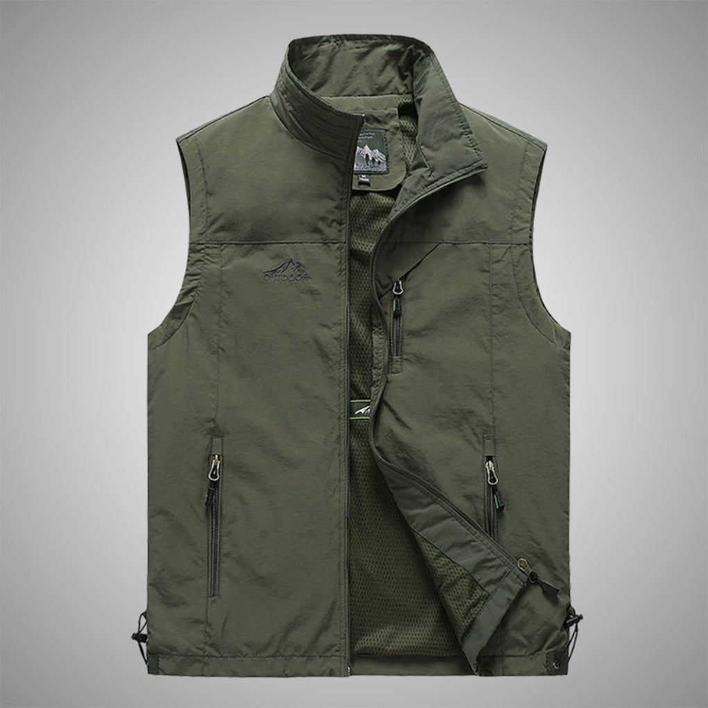 Comfortabel outdoor bodywarmer voor heren