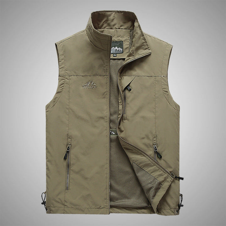 Comfortabel outdoor bodywarmer voor heren
