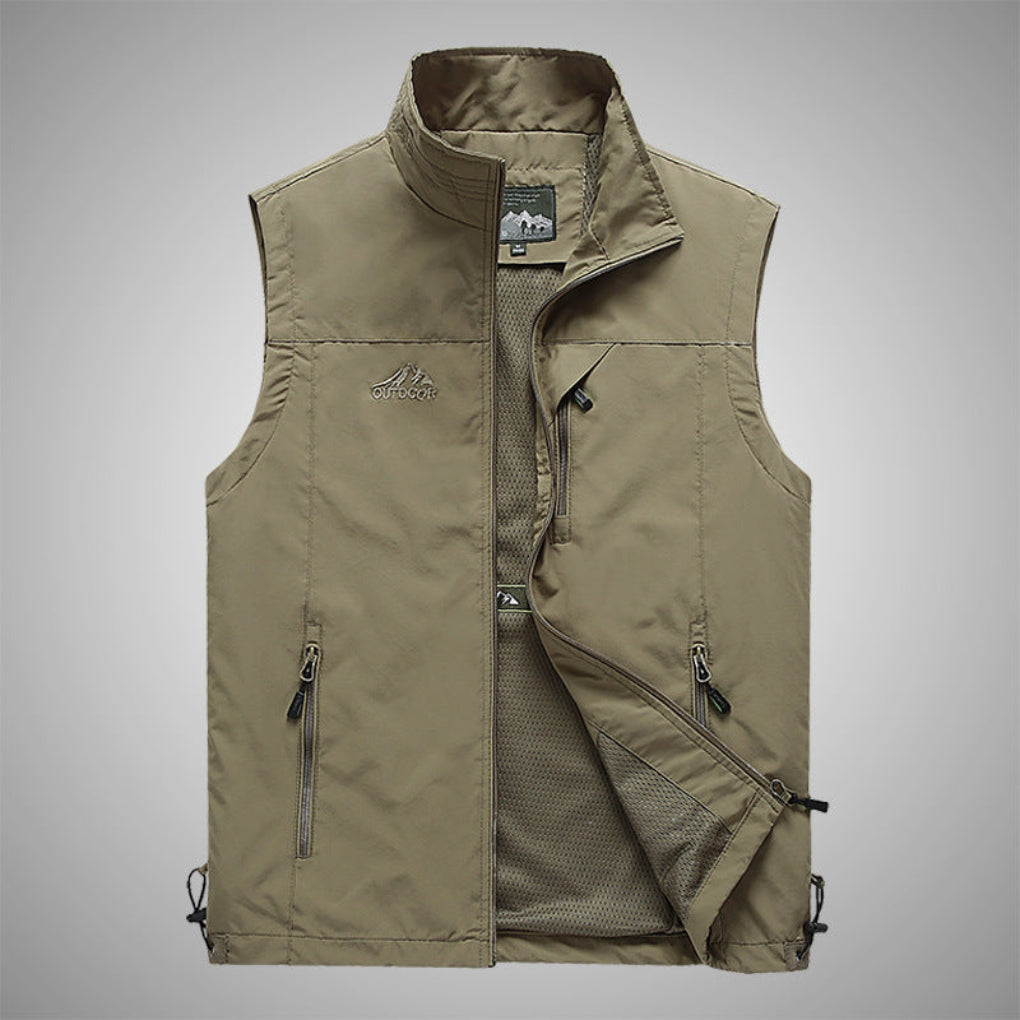 Comfortabel outdoor bodywarmer voor heren