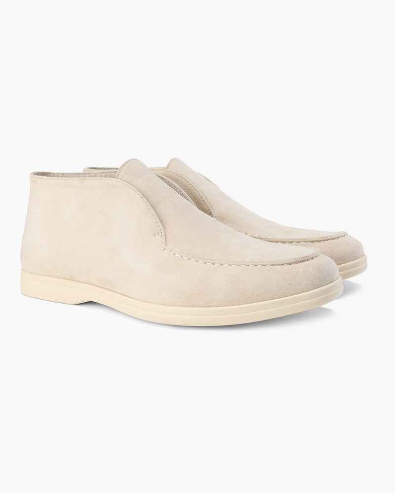 Mason | Slip On Mid Cut Heren Suède Loafer