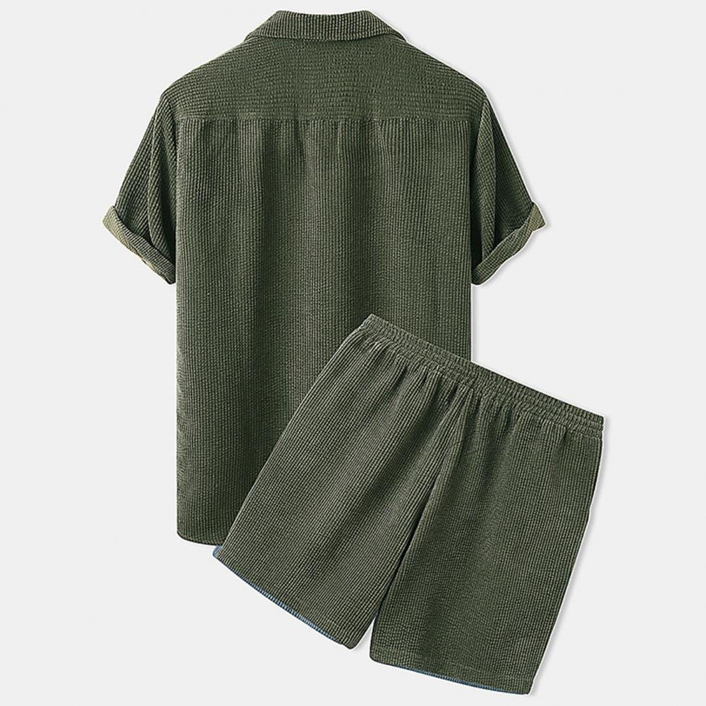 BreezeSet – Heren Corduroy tweedelige outfit