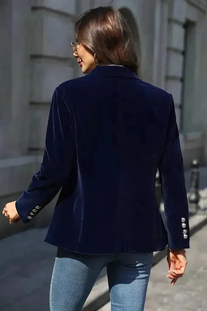 CAMILLE – POLISHED POWER BLAZER