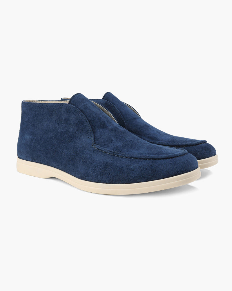 Mason | Slip On Mid Cut Heren Suède Loafer