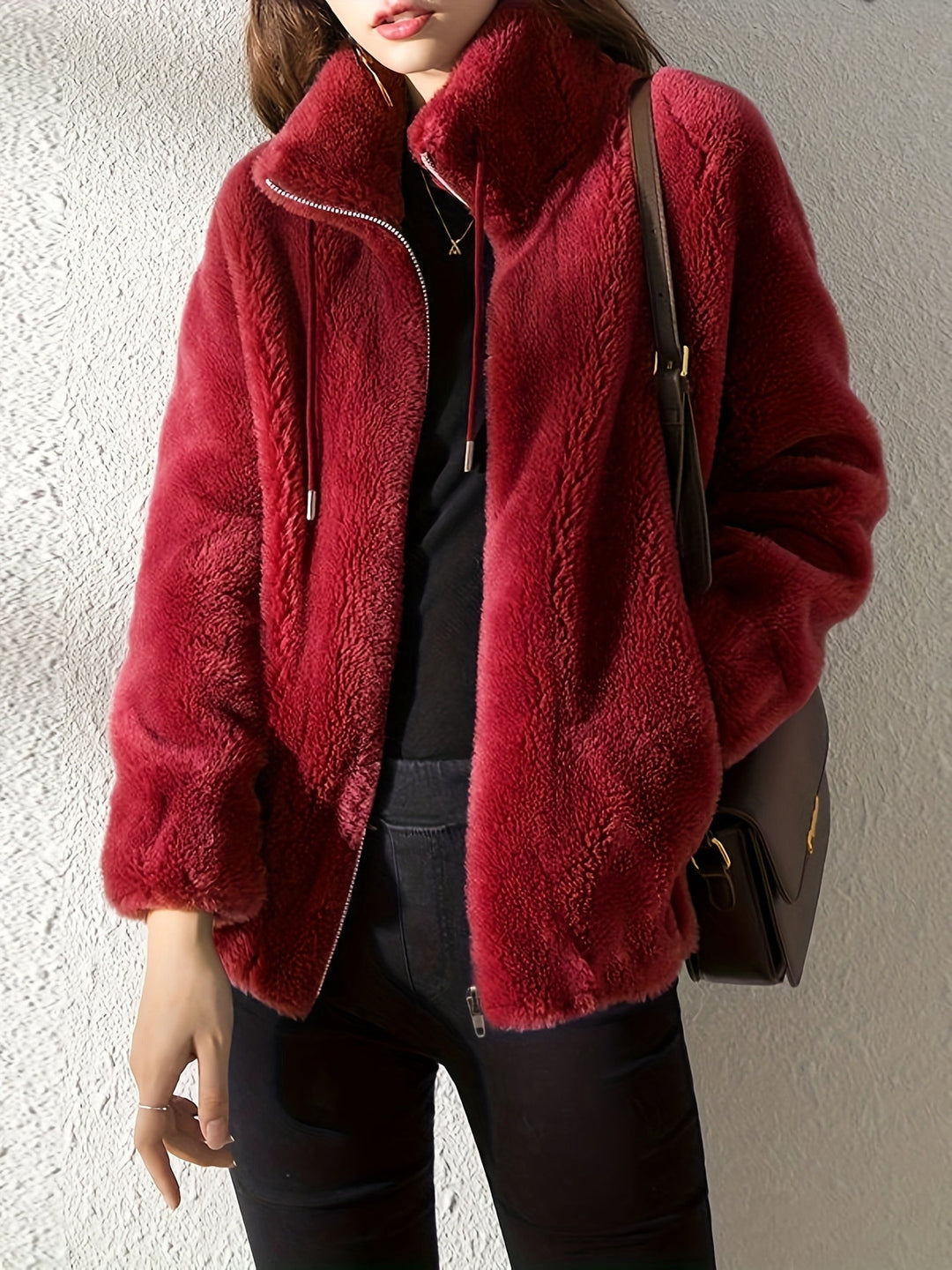 Elina - Zachte Fleece Jas