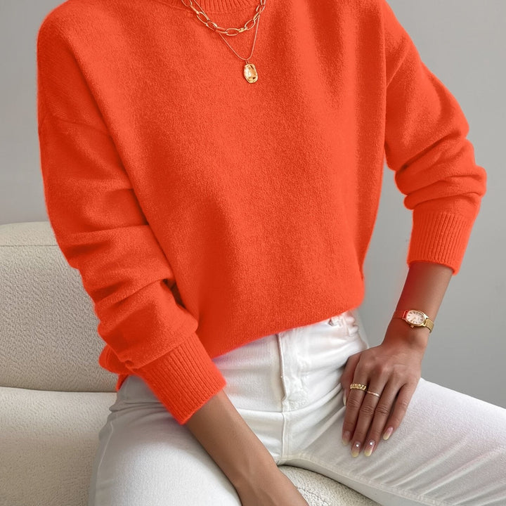 Lorelei | Verfijnde Mock Neck Trui