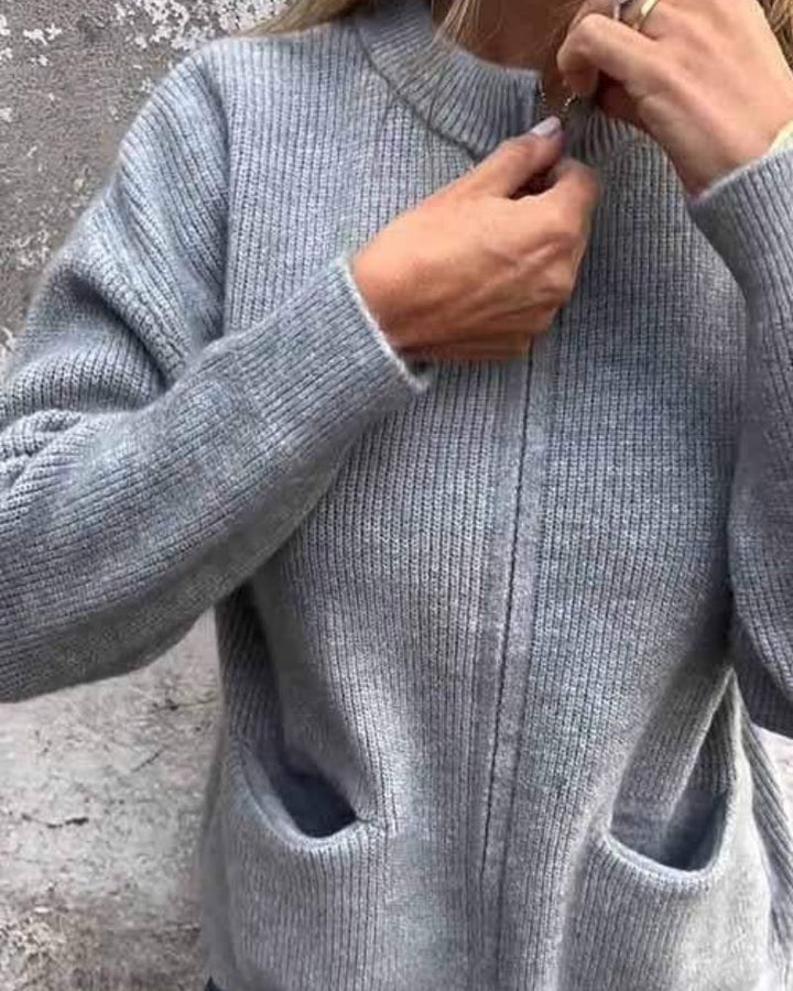 ERA - KATOENEN GEHAKTE CARDIGAN