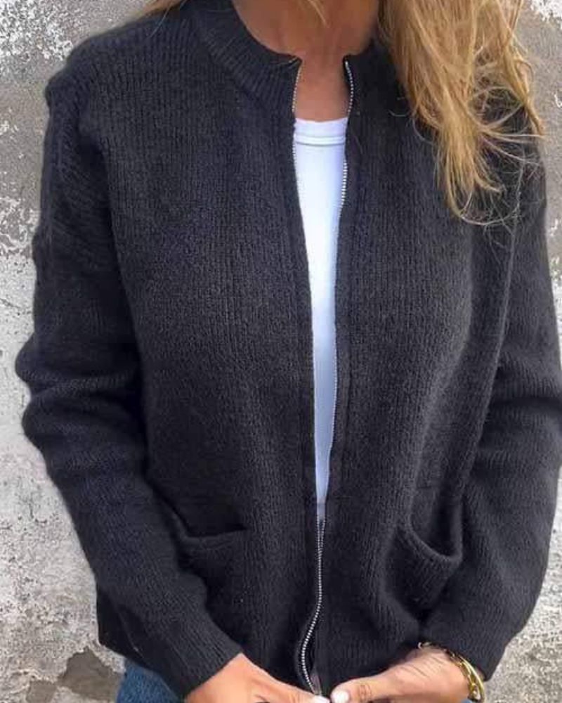 ERA - KATOENEN GEHAKTE CARDIGAN
