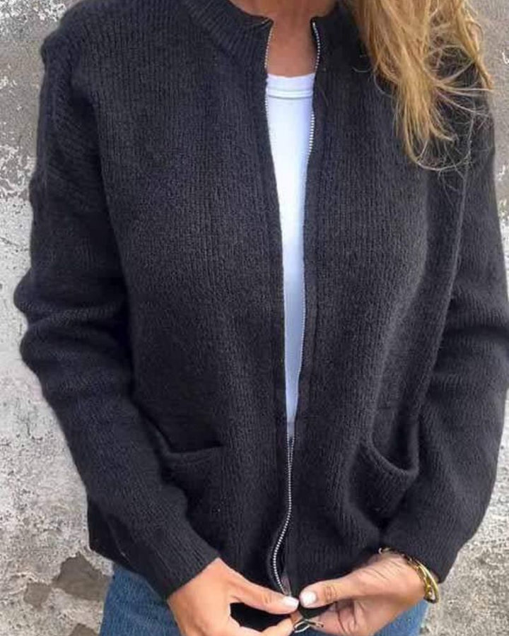 ERA - KATOENEN GEHAKTE CARDIGAN