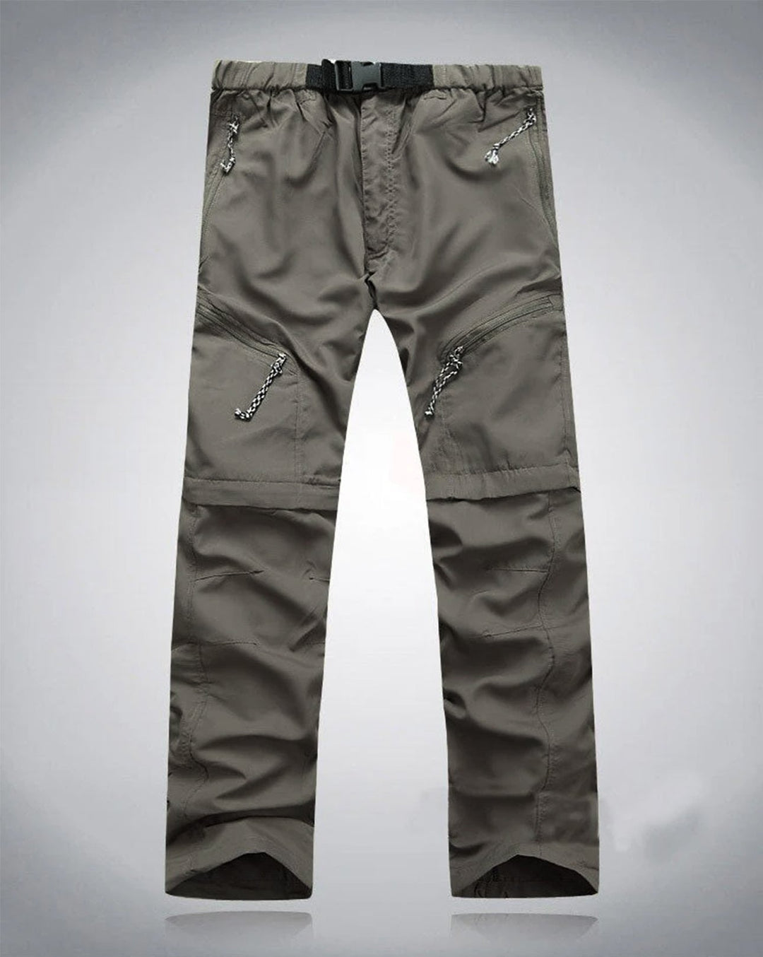Heren Afritsbroek met Elastische Taille en Ritsen