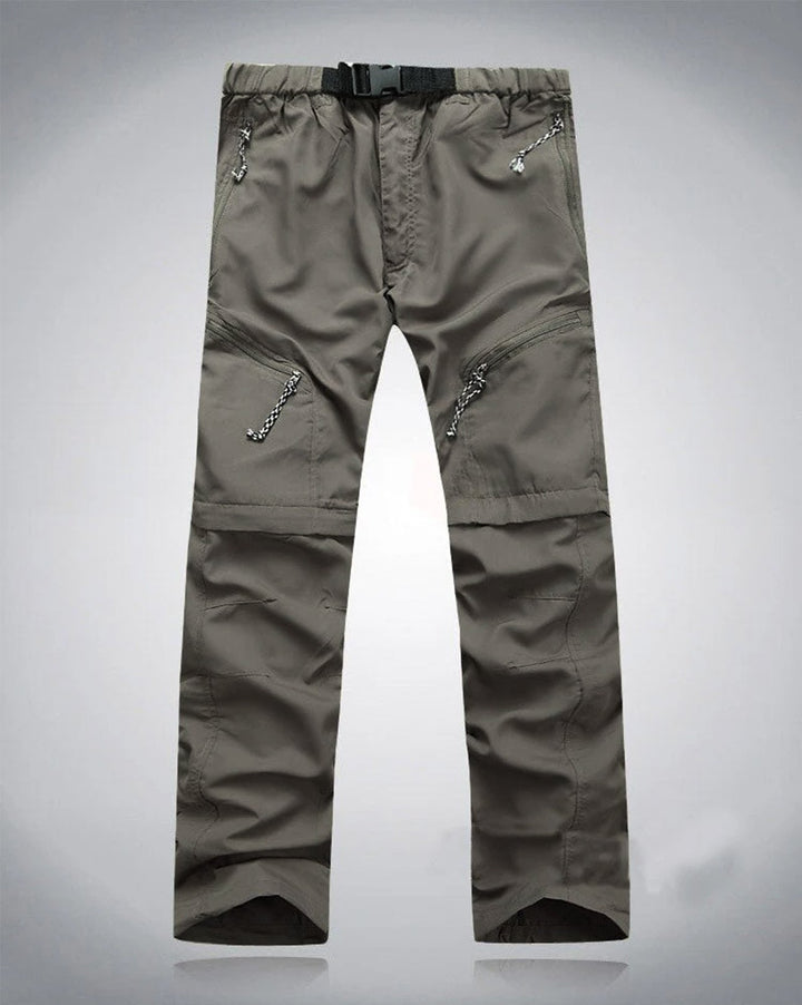 Heren Afritsbroek met Elastische Taille en Ritsen