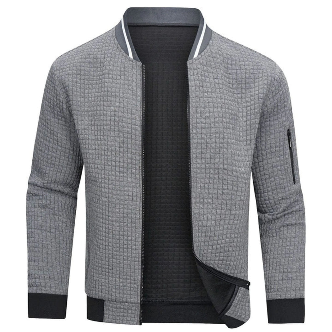 Heren Monochrome Check Bomberjack