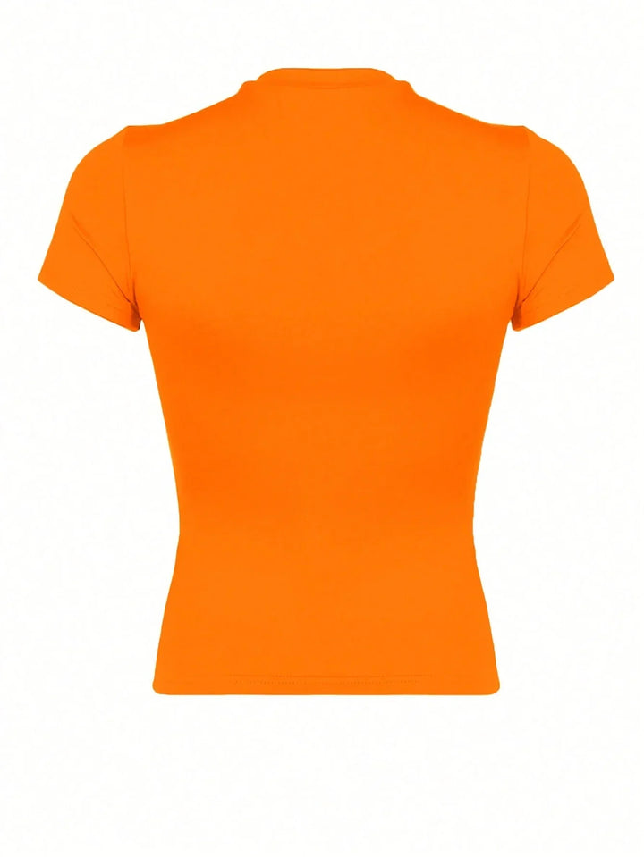 Slim Fit Zomer T-shirt voor Vrouwen