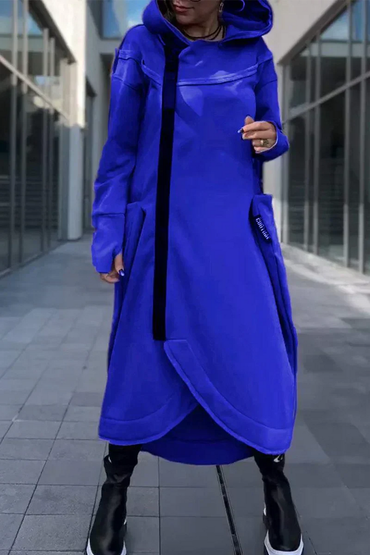 RILEY – FUTURISTISCHE HOODED LANGE JAS