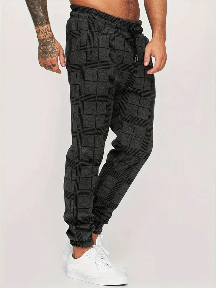 Evert™ Geruite Joggingbroek