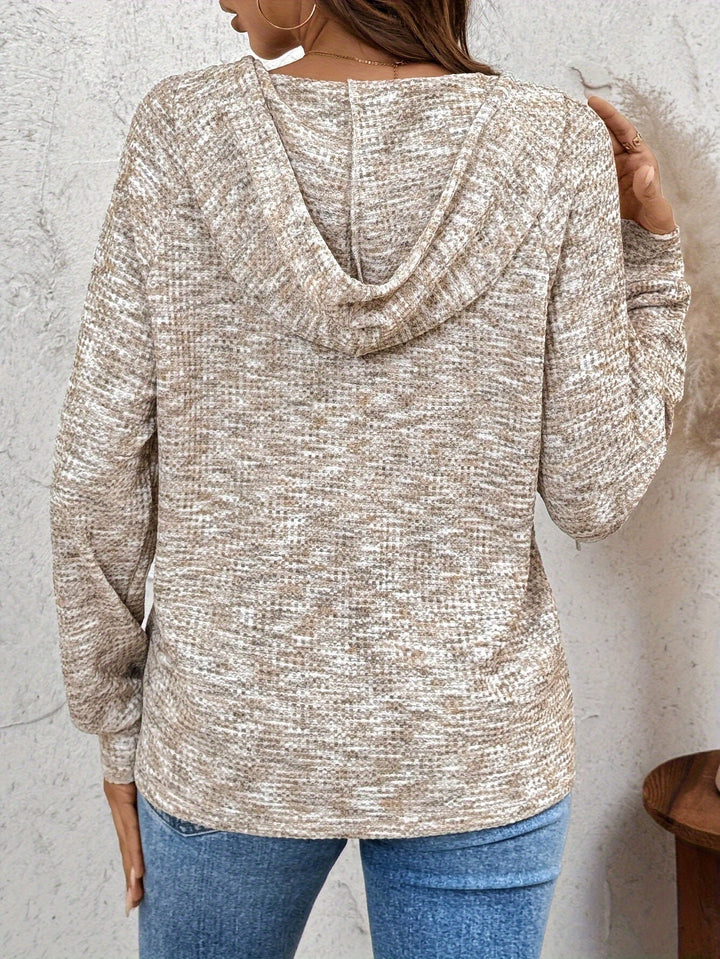 Verity | Knop-Up Hoodie Sweater