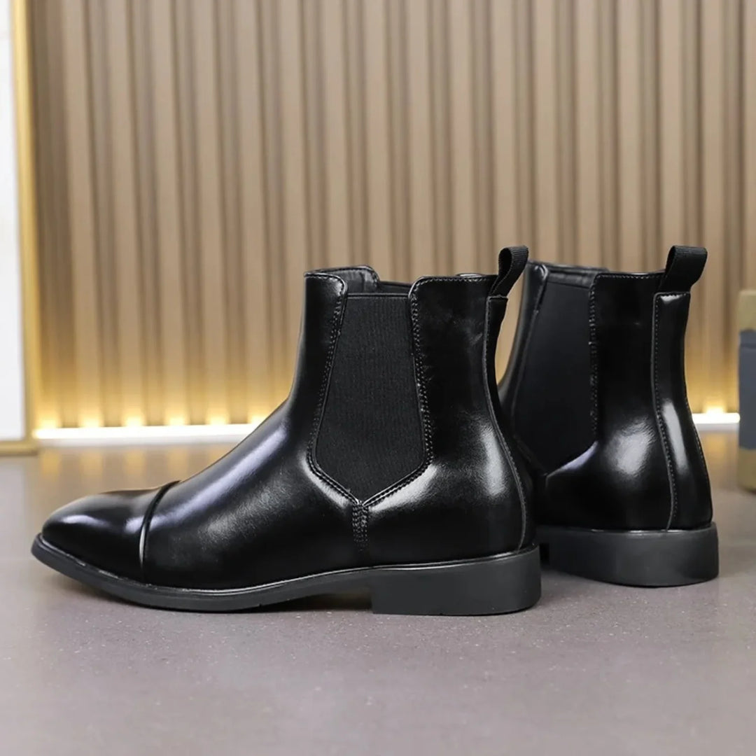 Belucio Leren Chelsea Boots