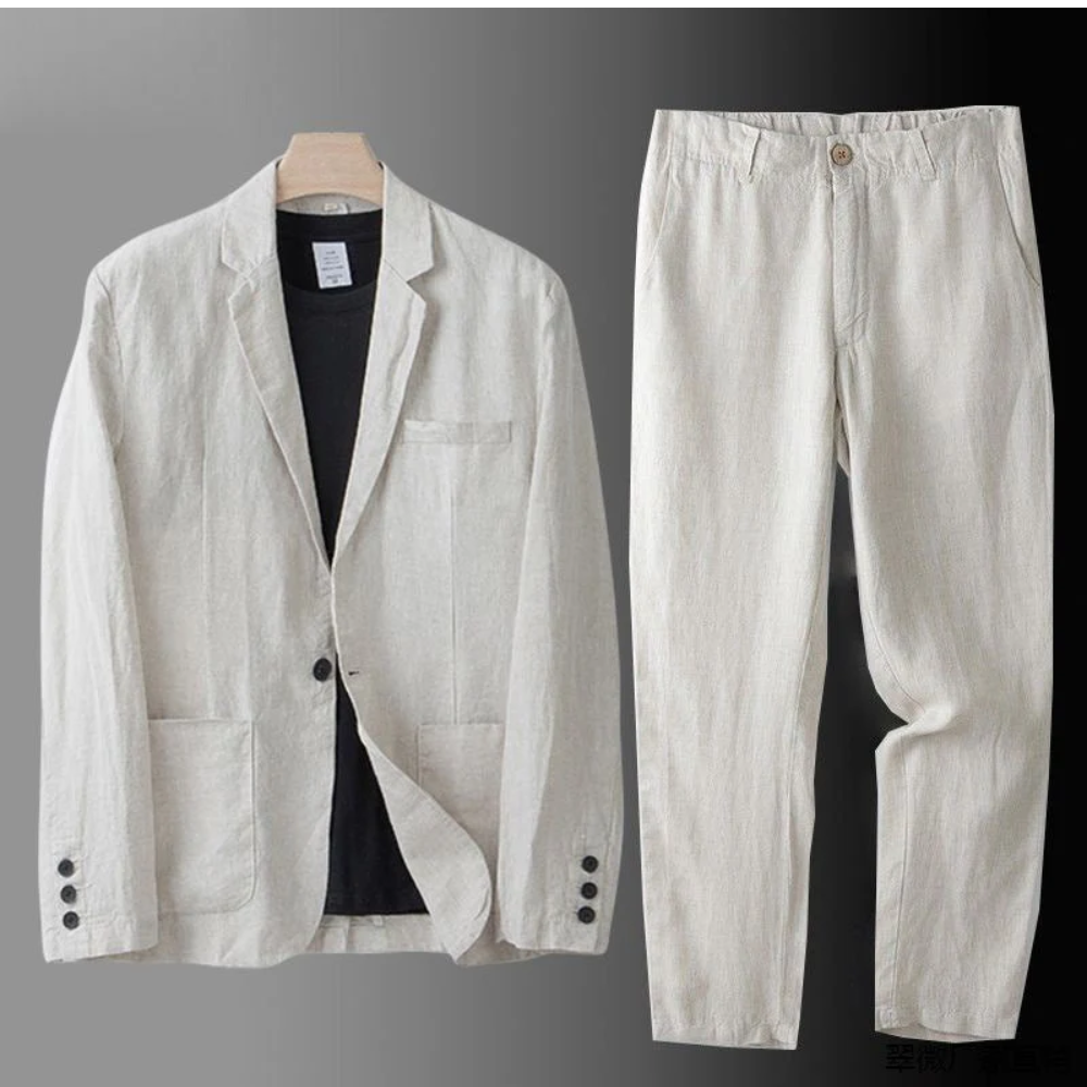 Stephen | Klassieke Cardigan en Broek Set