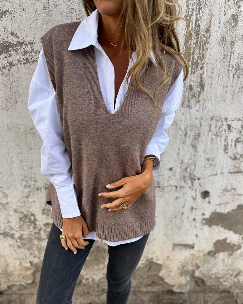 NUSA | Premium Gebreide Sweater Vest