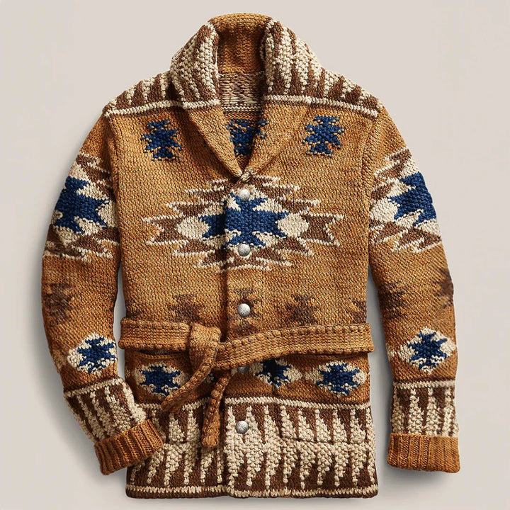 Kingsley Zware Jacquard Trui