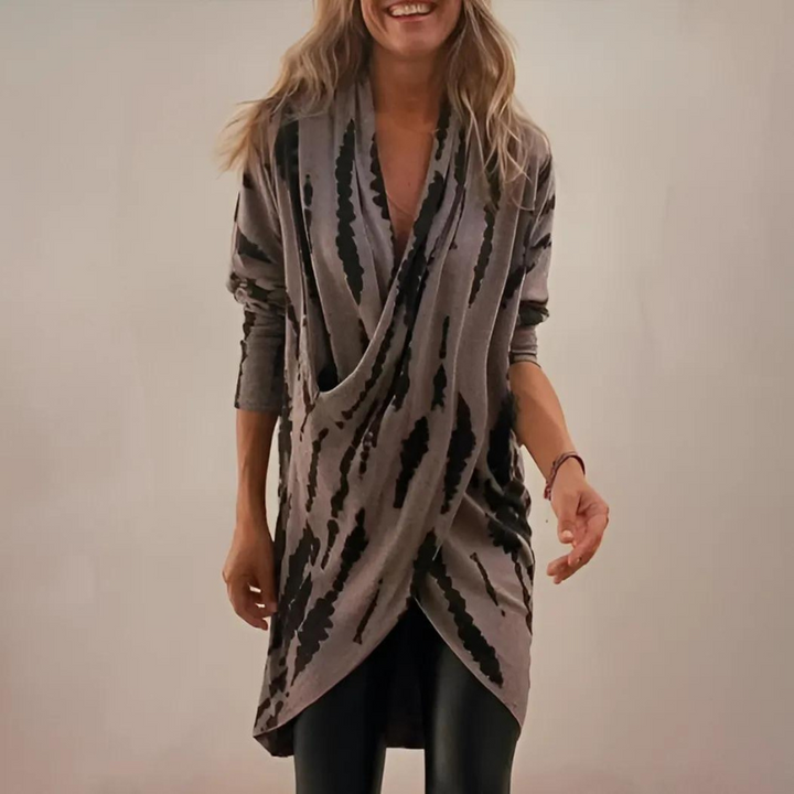 Stella - V-hals Tuniek Met Losse Pasvorm