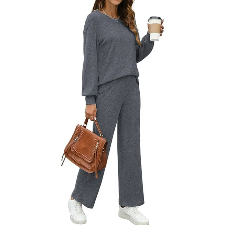 Josie | Dames tweedelige set met trui en broek