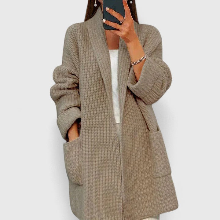 SHEENA – LANG SHAWL KRAAG CARDIGAN