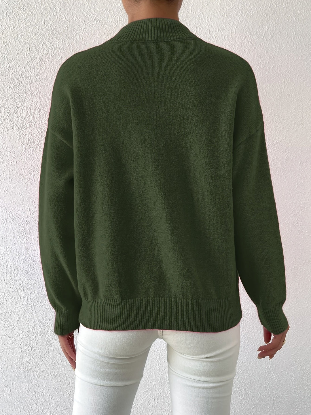 Lorelei | Verfijnde Mock Neck Trui