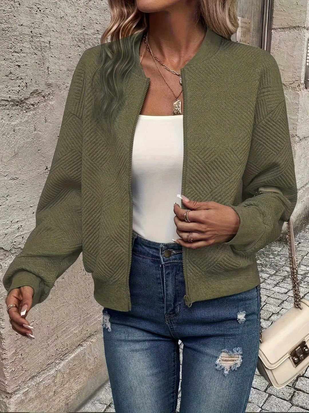 Isla - Lichte Zip-Up Jas