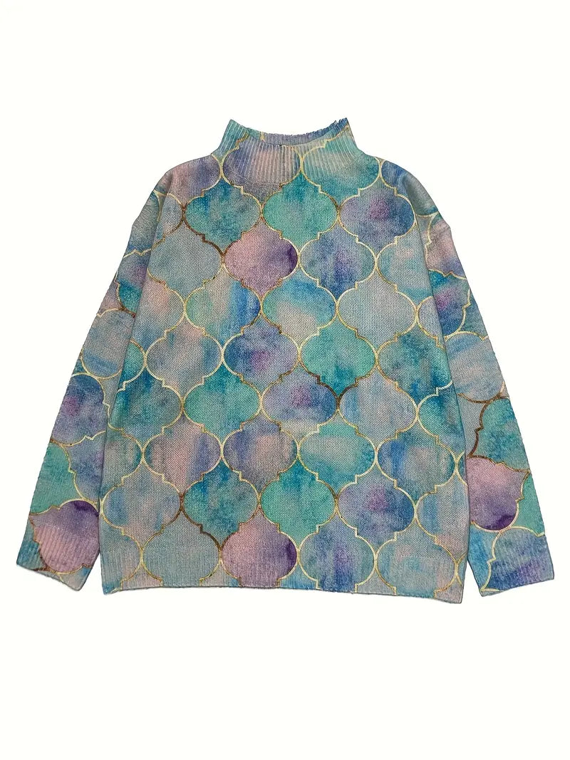 AURORA – DROMERIGE AQUAREL TURTLENECK TRUI