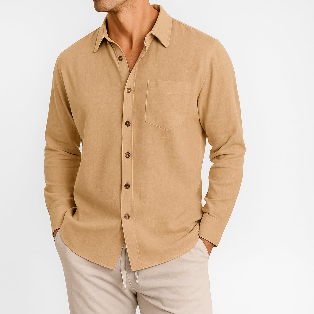 Beckett Linnen Pocket Shirt