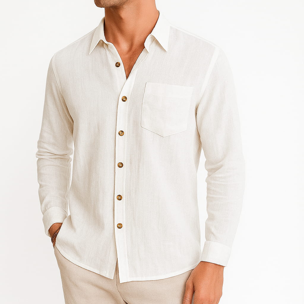 Beckett Linnen Pocket Shirt