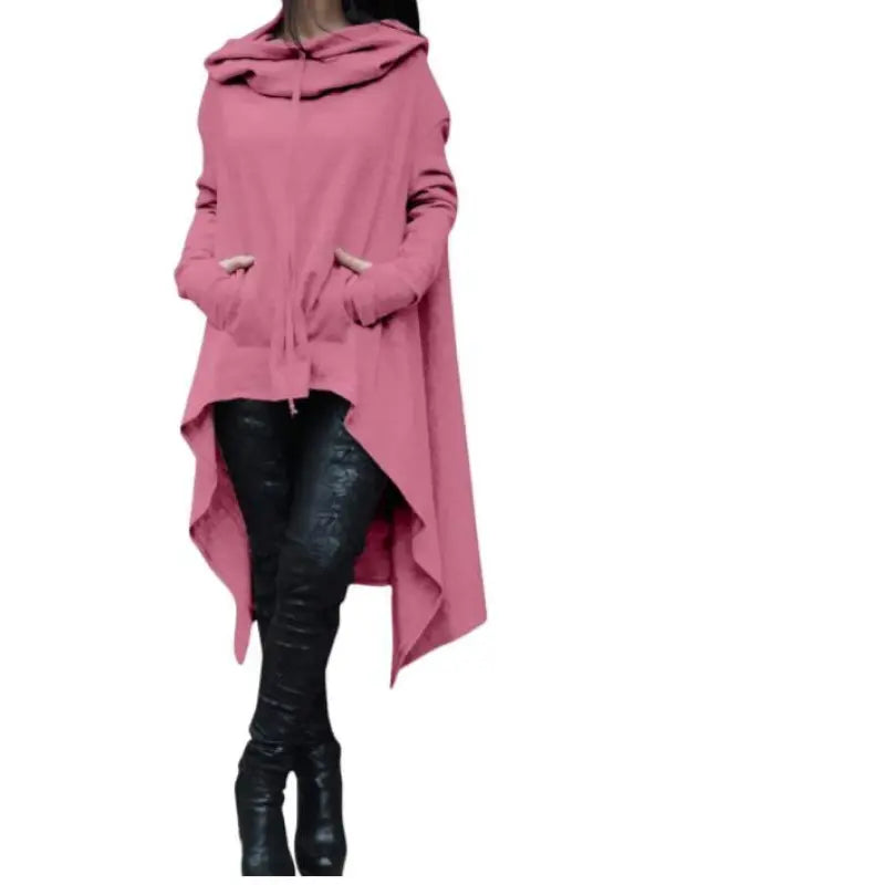 Palmer | Dames tuniek met capuchon en asymmetrische zoo