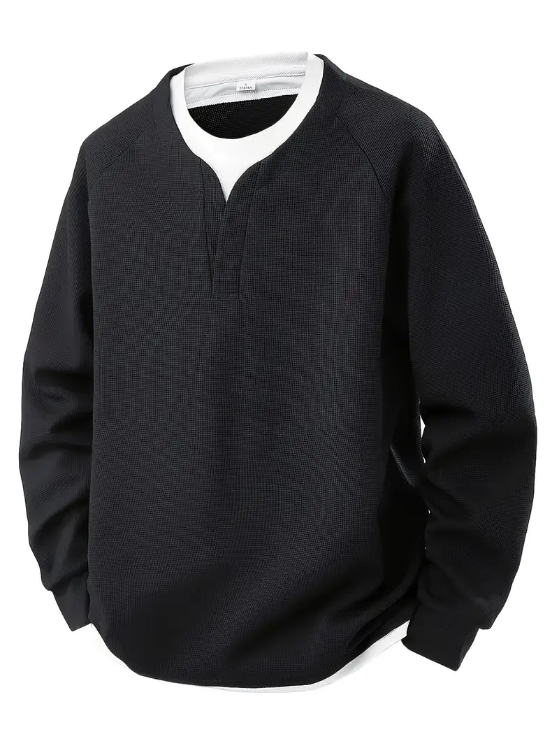 Wilbert - Dagelijkse Lange Mouwen Shirt met Laagjeslook