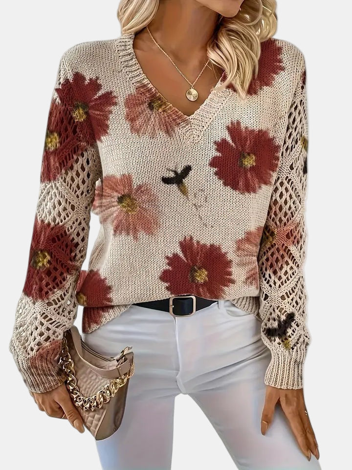 BRIANNA – BLOEIENDE CHIC BREISWEATER