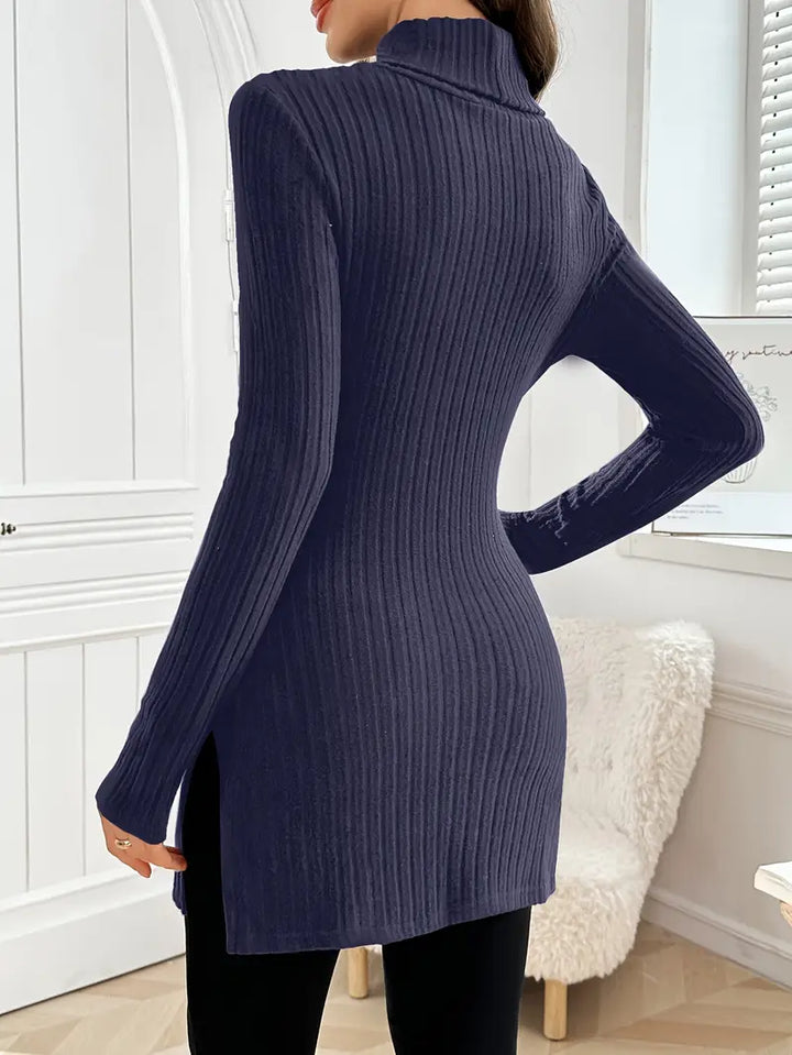 Sarah - Elegante Lange Mouwen Trui Met Smalle Pasvorm Voor De Herfst