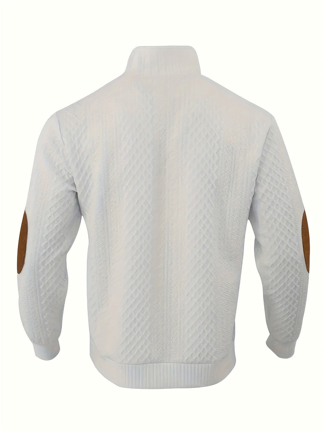 Ronan | Staande Kraag Knop Henley Trui