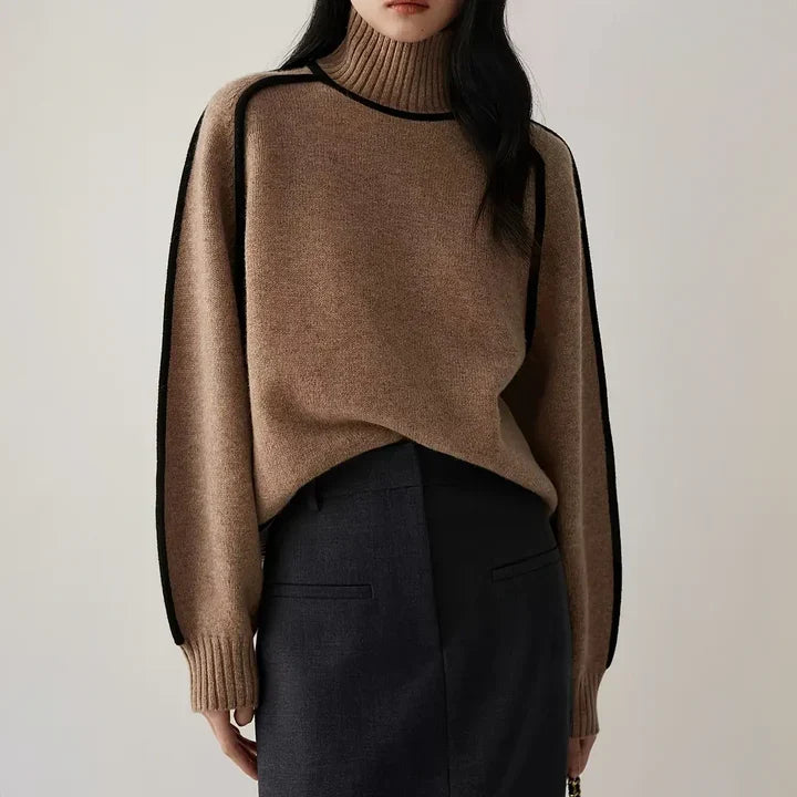 Aria Snug Wol Turtleneck Trui