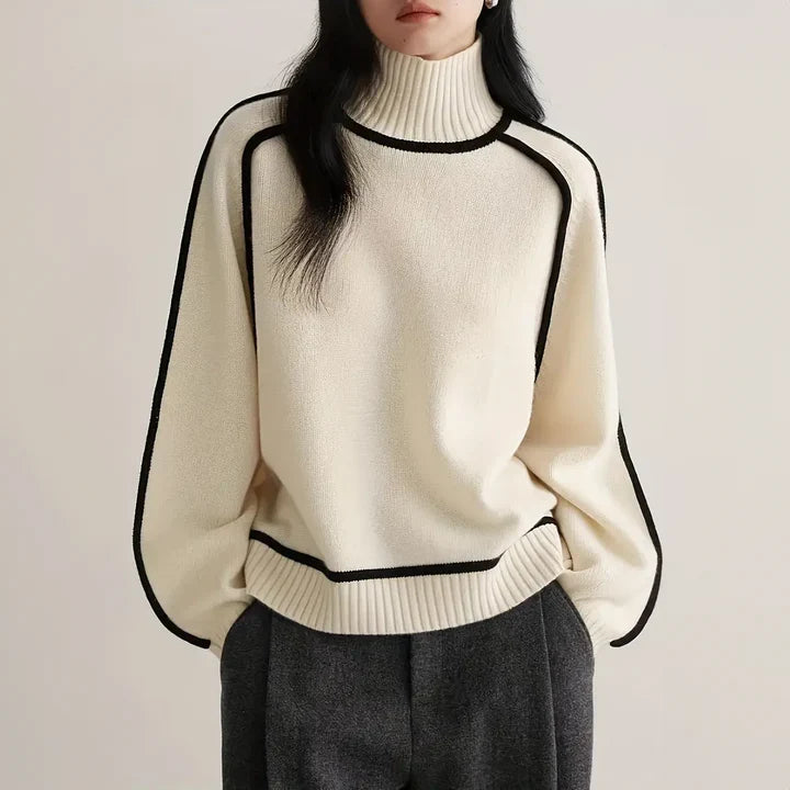 Aria Snug Wol Turtleneck Trui