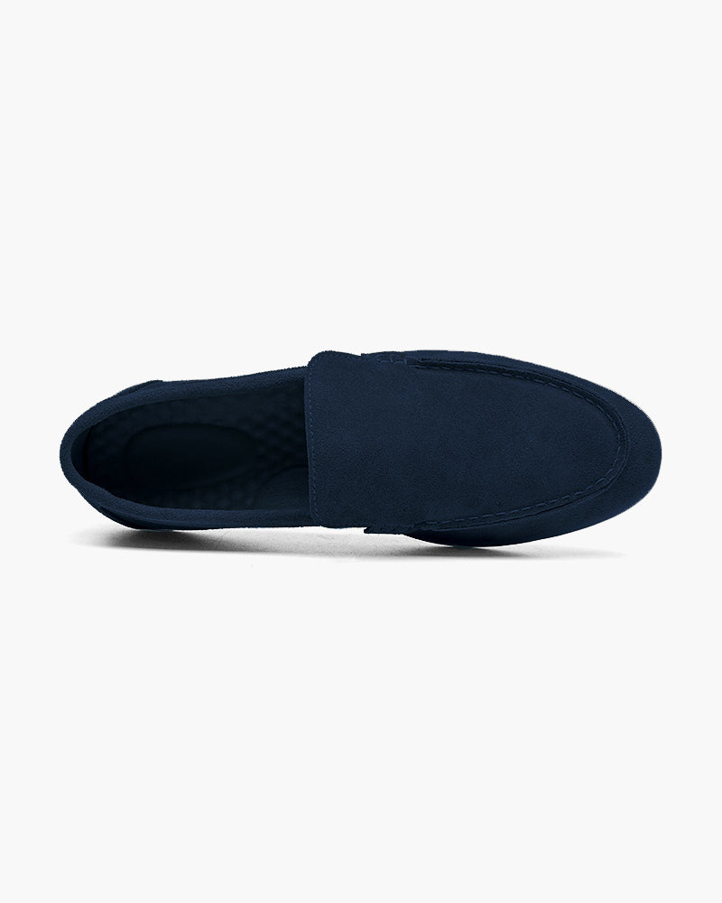 Luke | Old Money Style Heren Suède Loafer
